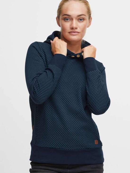 синий в горошек