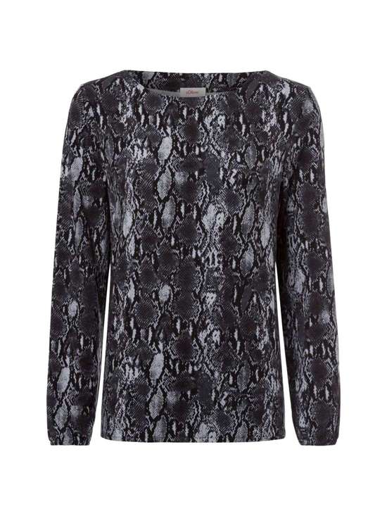 anthrazit mehrfarbig gemustert