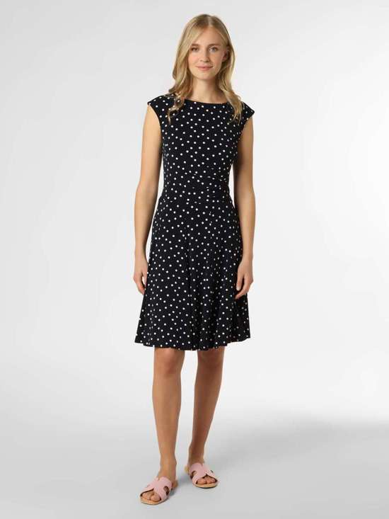 marine weiß gepunktet