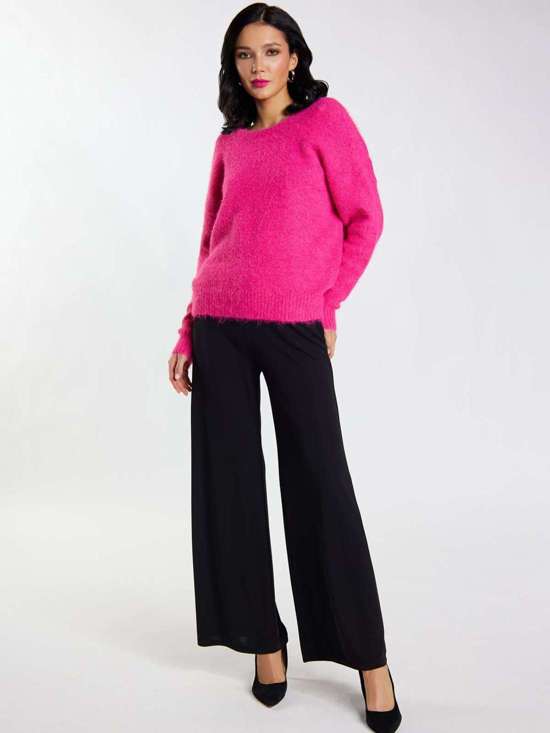 ярко-розовый мелированный