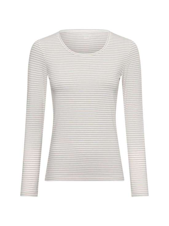 beige weiß gestreift