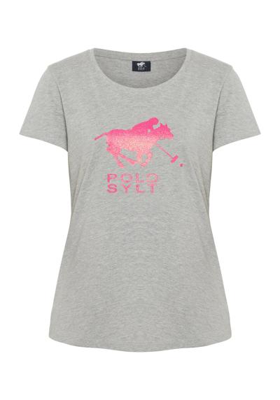 grau pink bedruckt