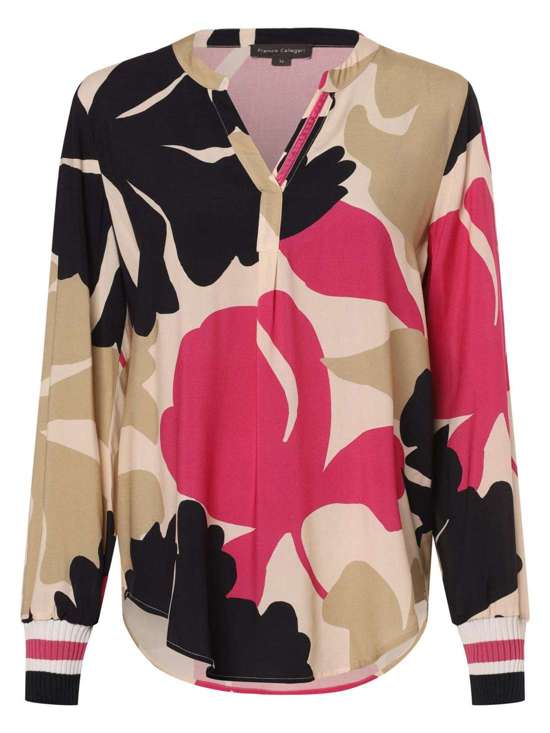 weiß pink gemustert