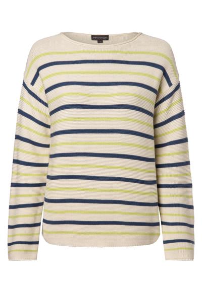beige grün gestreift