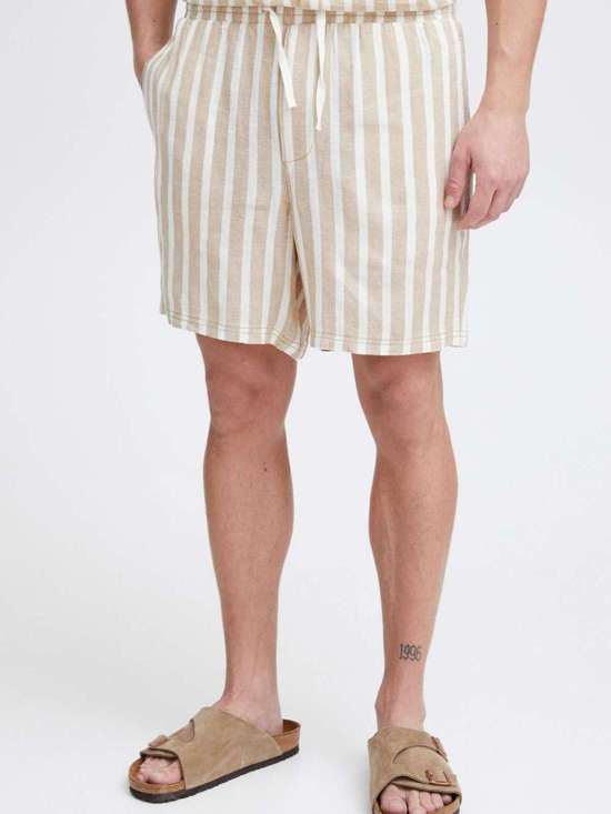 бежевый в полоску