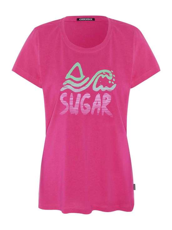 ярко-розовый с рисунком