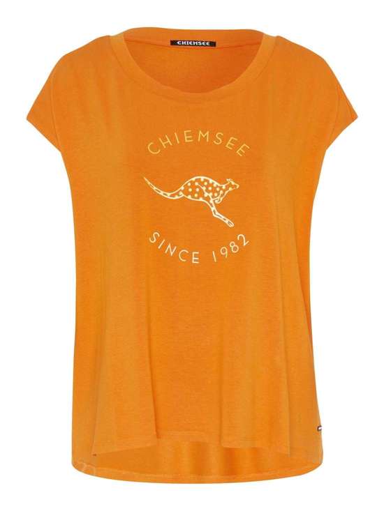 оранжевый с рисунком