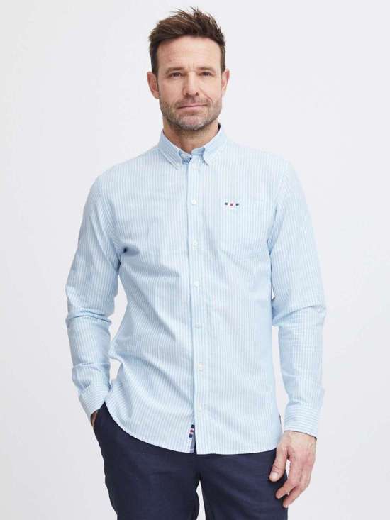 синий полосатый