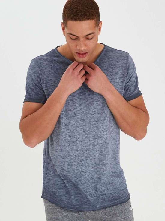 синий меланж