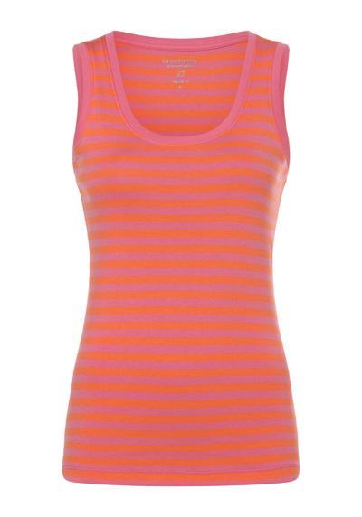 pink orange gestreift