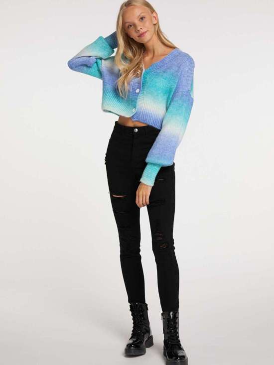 бирюзовый узорчатый