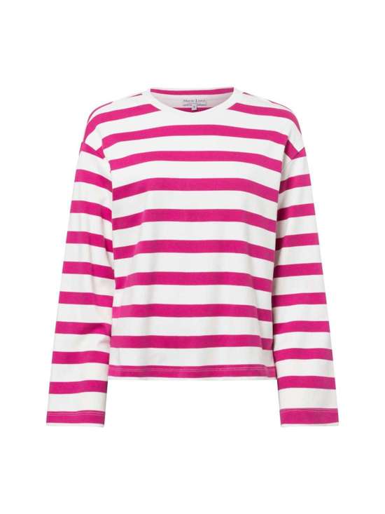 pink weiß gestreift