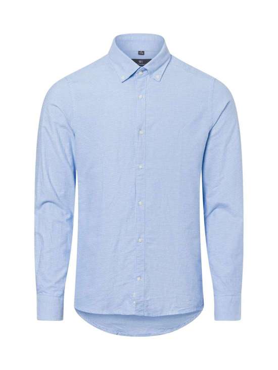 светло-синий полосатый