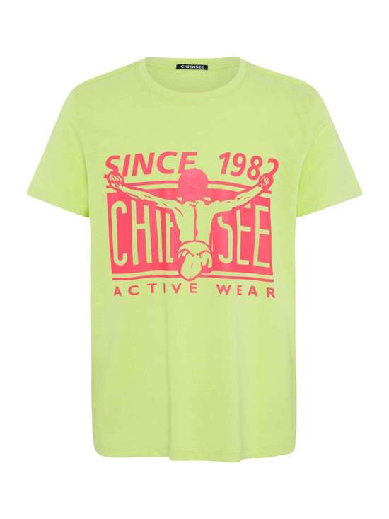 зеленый с рисунокм