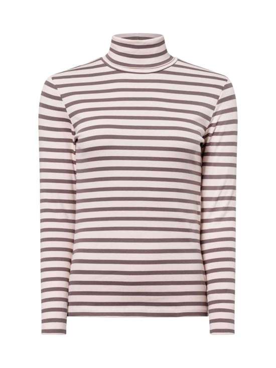 altrosa taupe gestreift