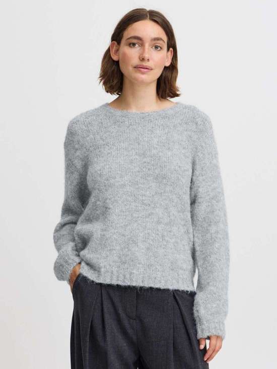 серый меланж