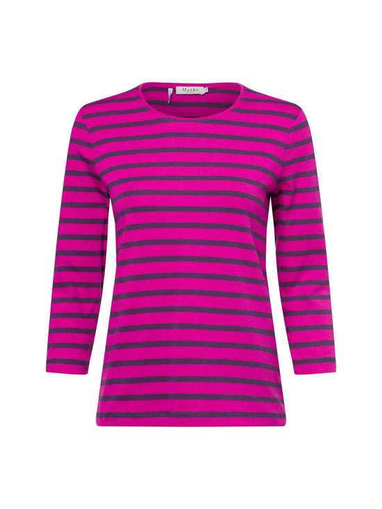 fuchsia lila gestreift