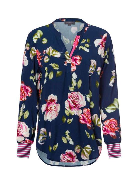 weiß mehrfarbig gemustert