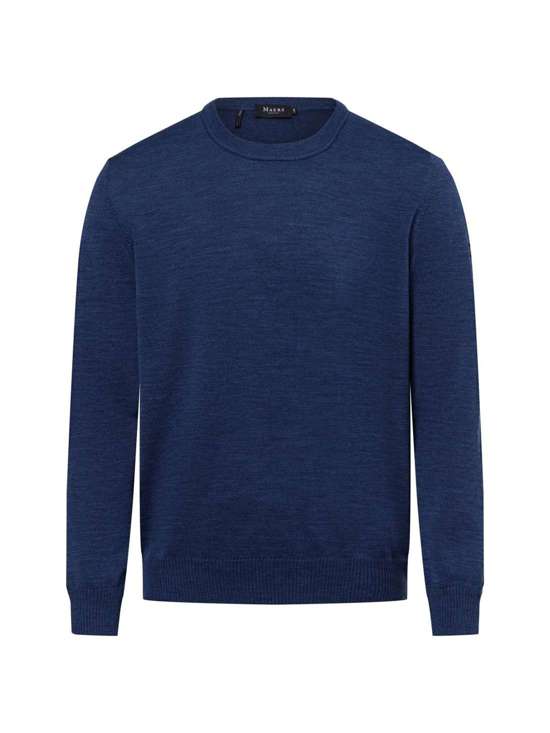 Вязаный свитер из натуральной шерсти