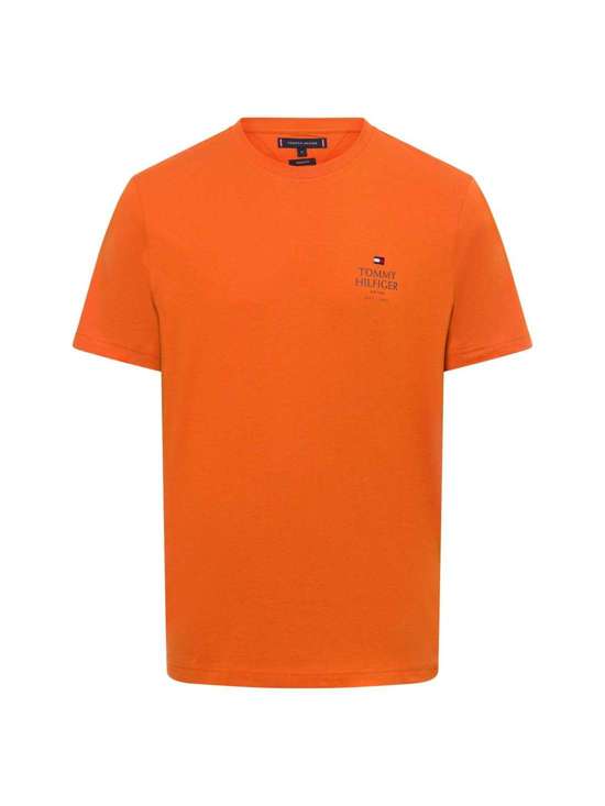 оранжевый с рисунком