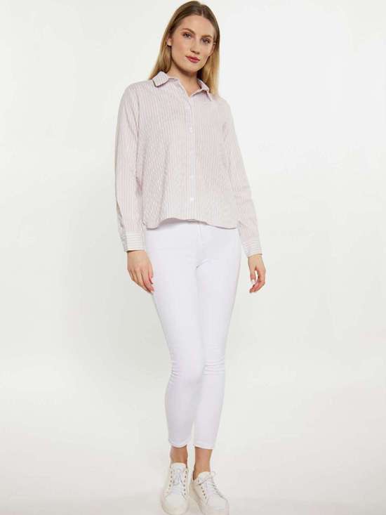 лиловый в полоску