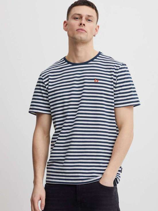 синий полосатый