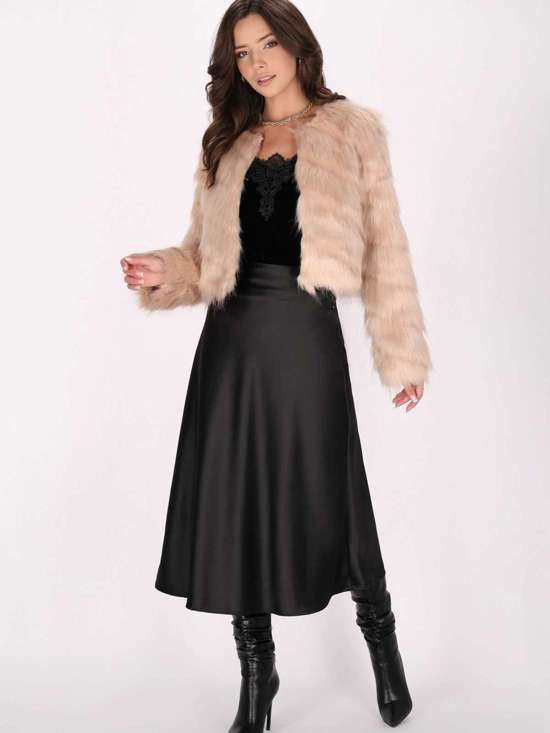 бежевый в полоску