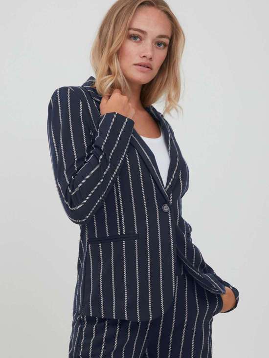 синий полосатый