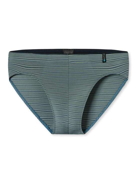 зеленый в полоску