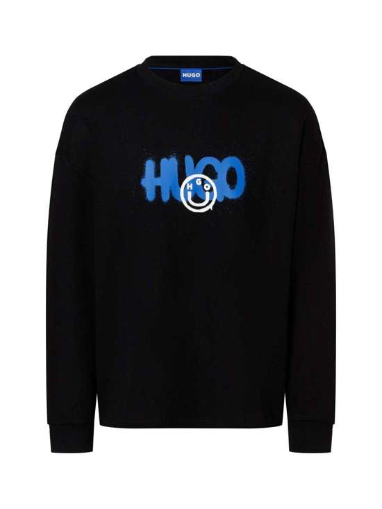 чёрный с рисунком