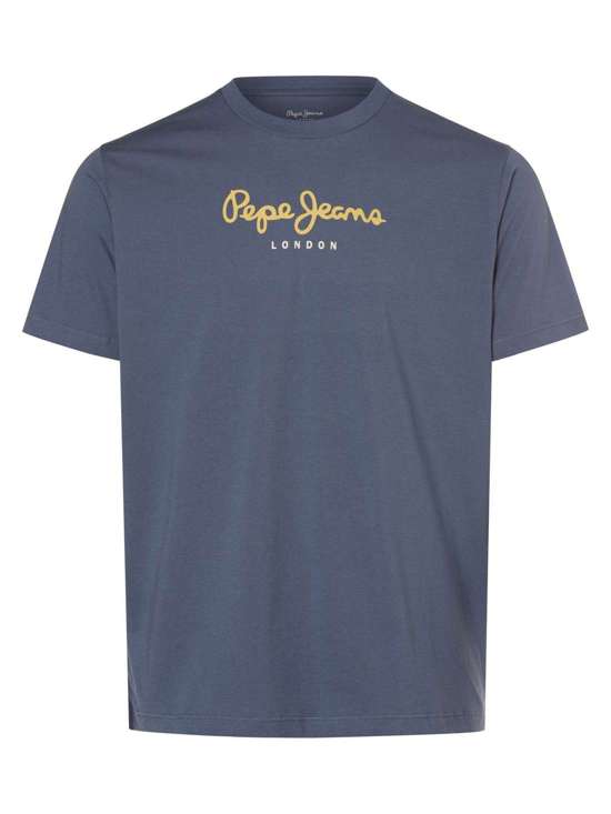 синий с рисунком