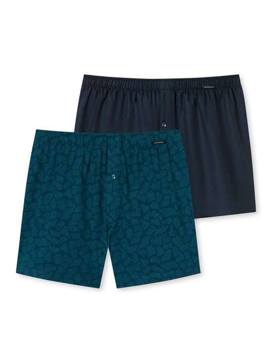 морской синий с рисунком