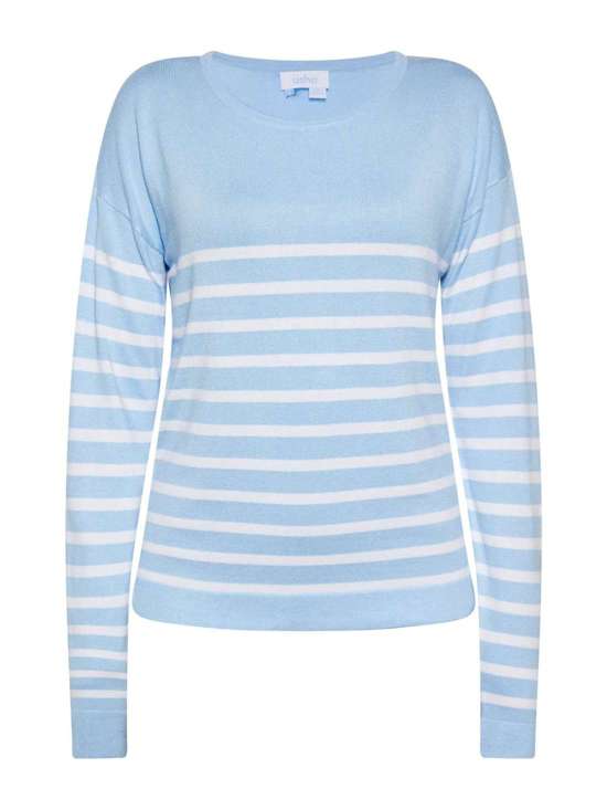 синий полосатый