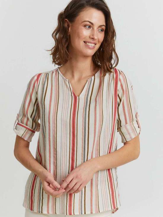 розовый в полоску