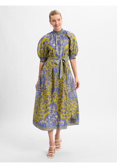 kiwi blau gemustert