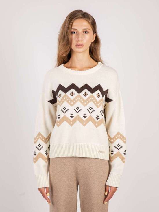 бежевый с рисунком