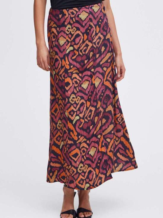 mehrfarbig gemustert