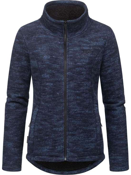 синий морской мелированный