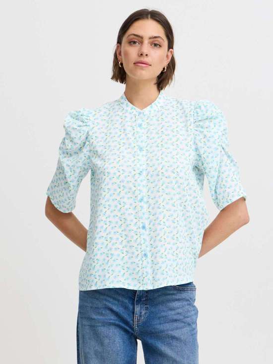 голубой-узорчатый