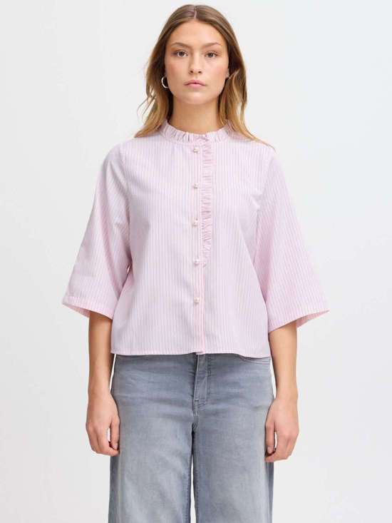 розовый в полоску