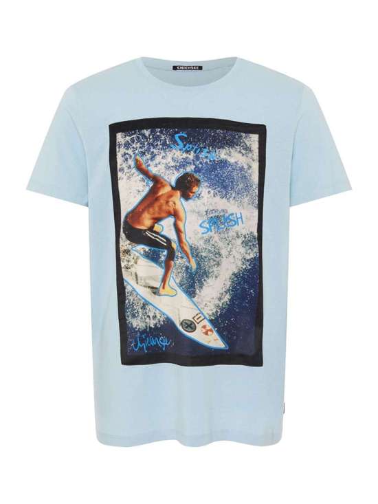 синий разноцветный