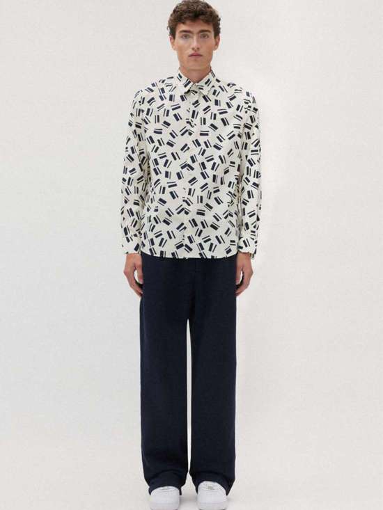 экрю с рисунком