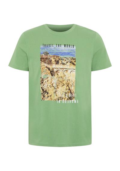 зеленый с рисунокм