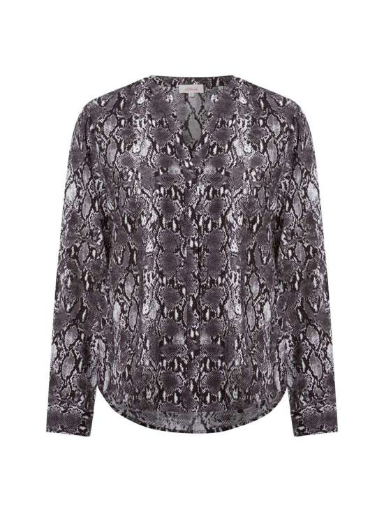 anthrazit schwarz gemustert