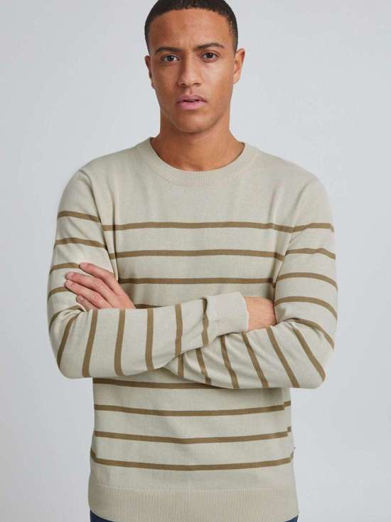 бежевый в полоску