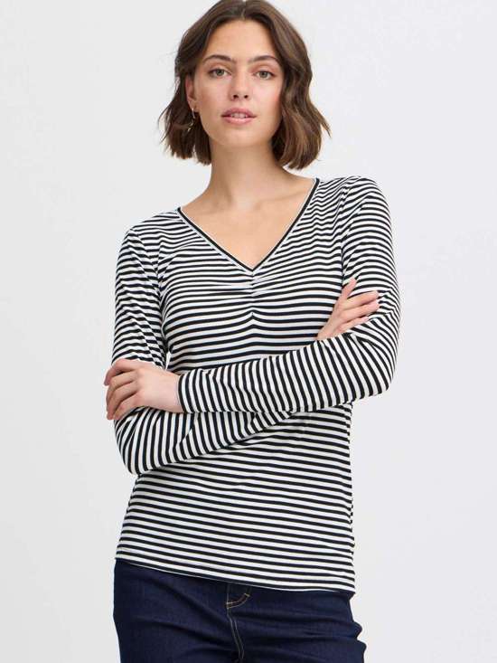 черный в полоску