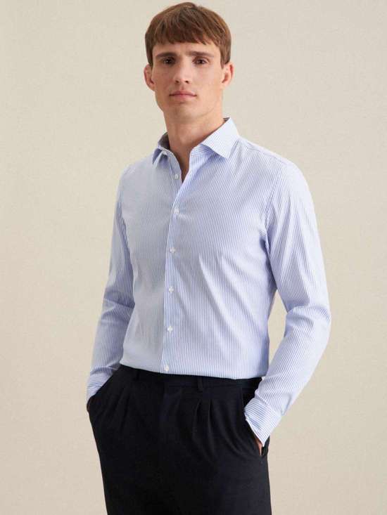 синий полосатый