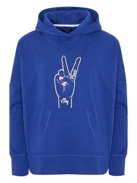 синий разноцветный