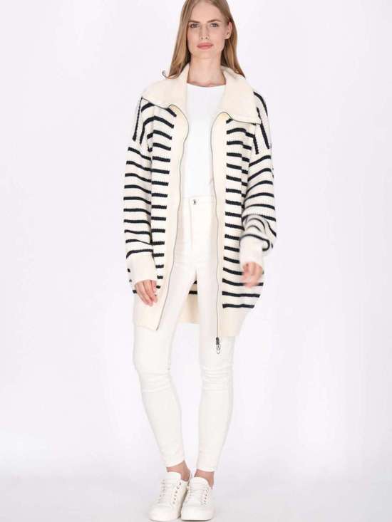 синий в полоску