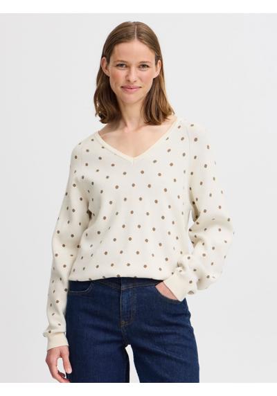 beige gepunktet